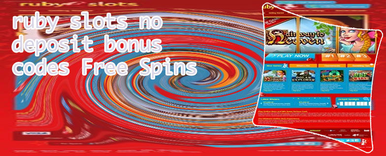 Ruby slots free spins codes
